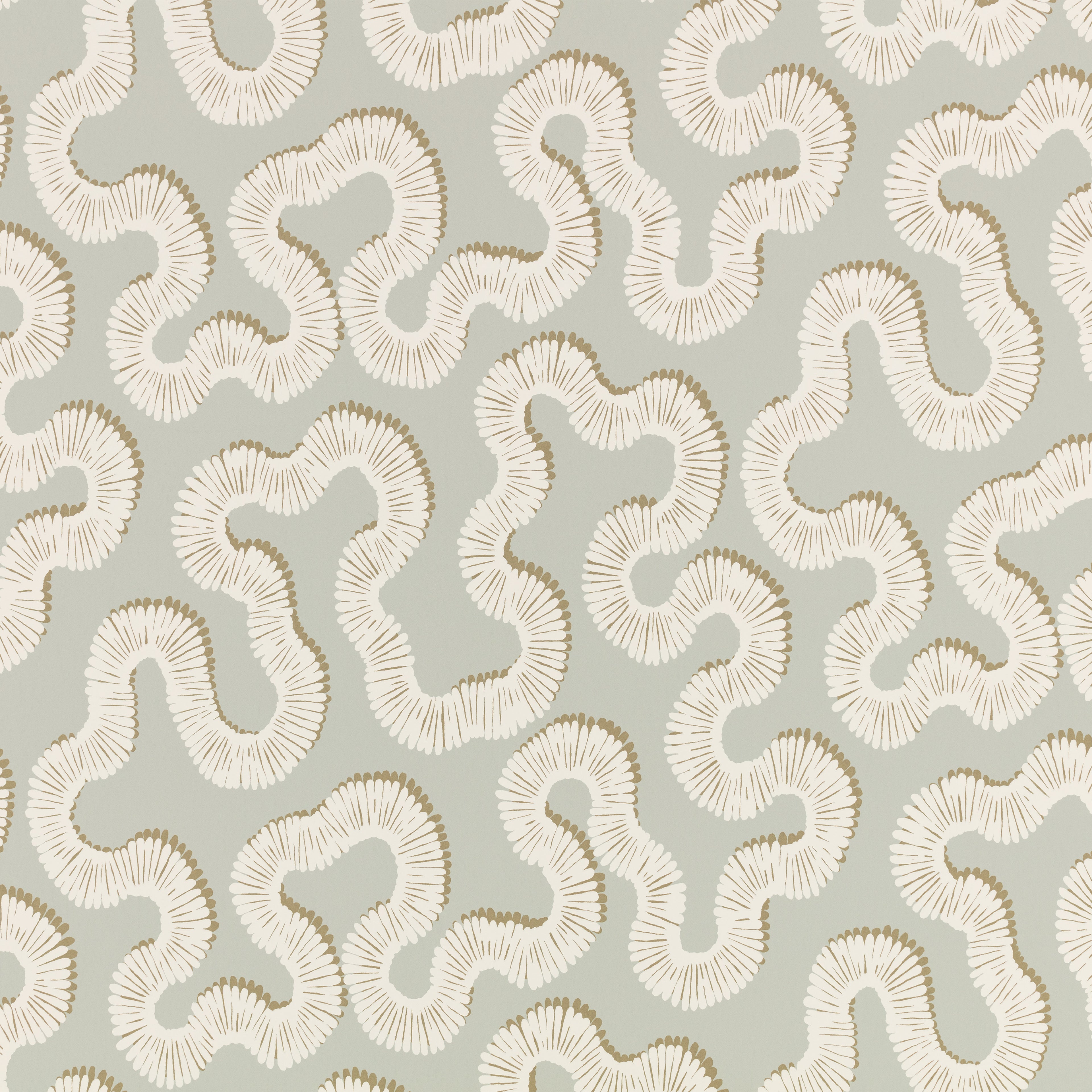 Kezia wallpaper by Romo in Eau de Nil – abstract design