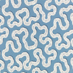 Kezia wallpaper by Romo in Boathouse Blue – abstract design