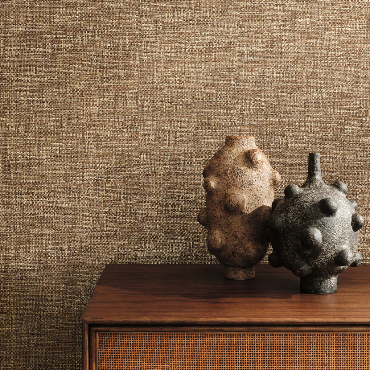 Tali wallpaper by Romo, styled room shot