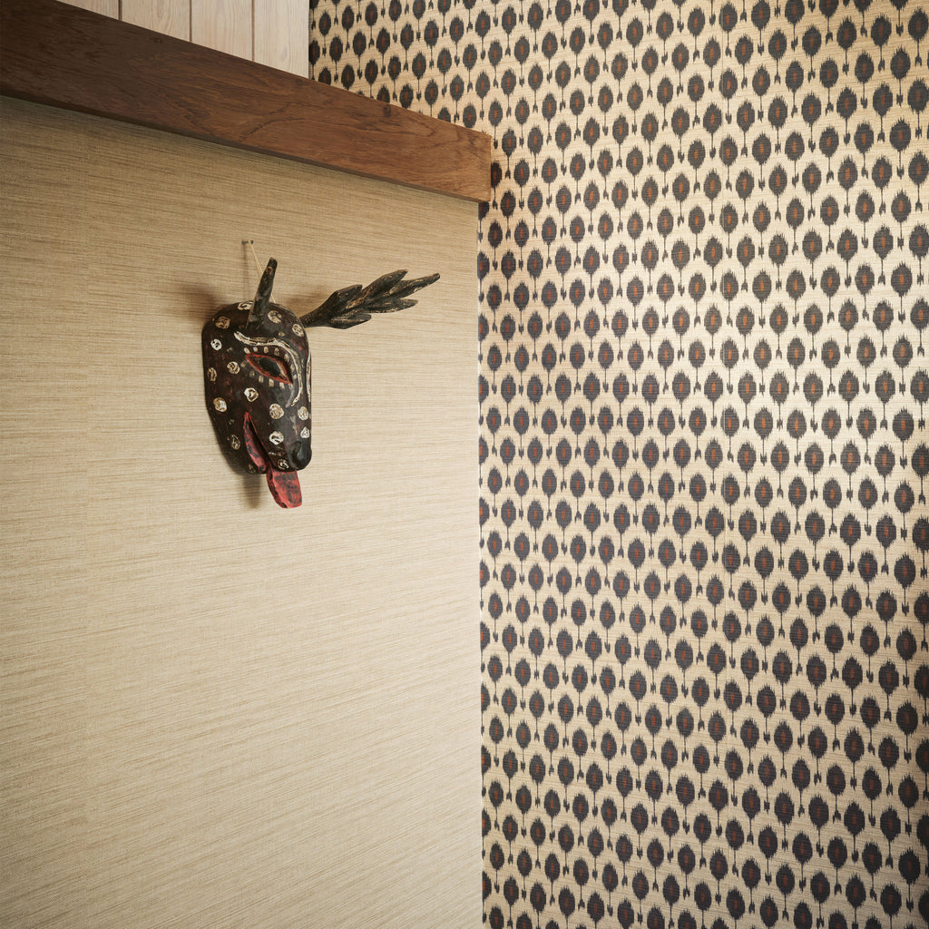 Otillo wallpaper by Romo, styled room shot