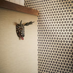 Otillo wallpaper by Romo, styled room shot