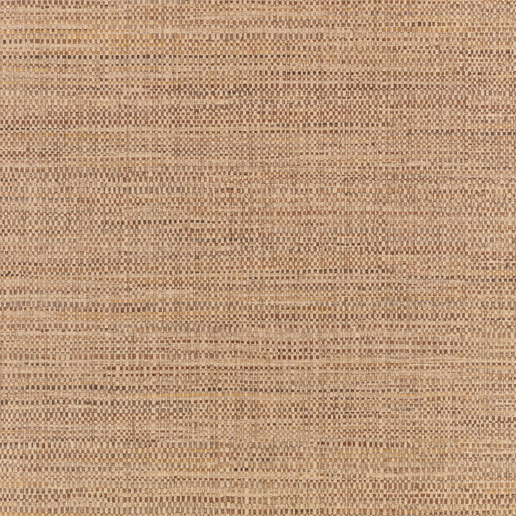 Kousa Reed wallpaper by Romo in Chestnut – textured & grasscloth design
