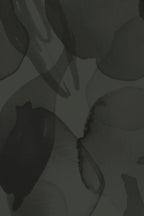Botanic Moss dark olive green leaf wallpaper pattern