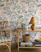 Herons wallpaper by Langelid/von Bromssen - animals design in Blue