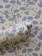 Ginkgo Garden wallpaper by Langelid/von Bromssen - botanical design in Blue