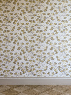 Ginkgo Garden wallpaper by Langelid/von Bromssen - botanical design in Yellow
