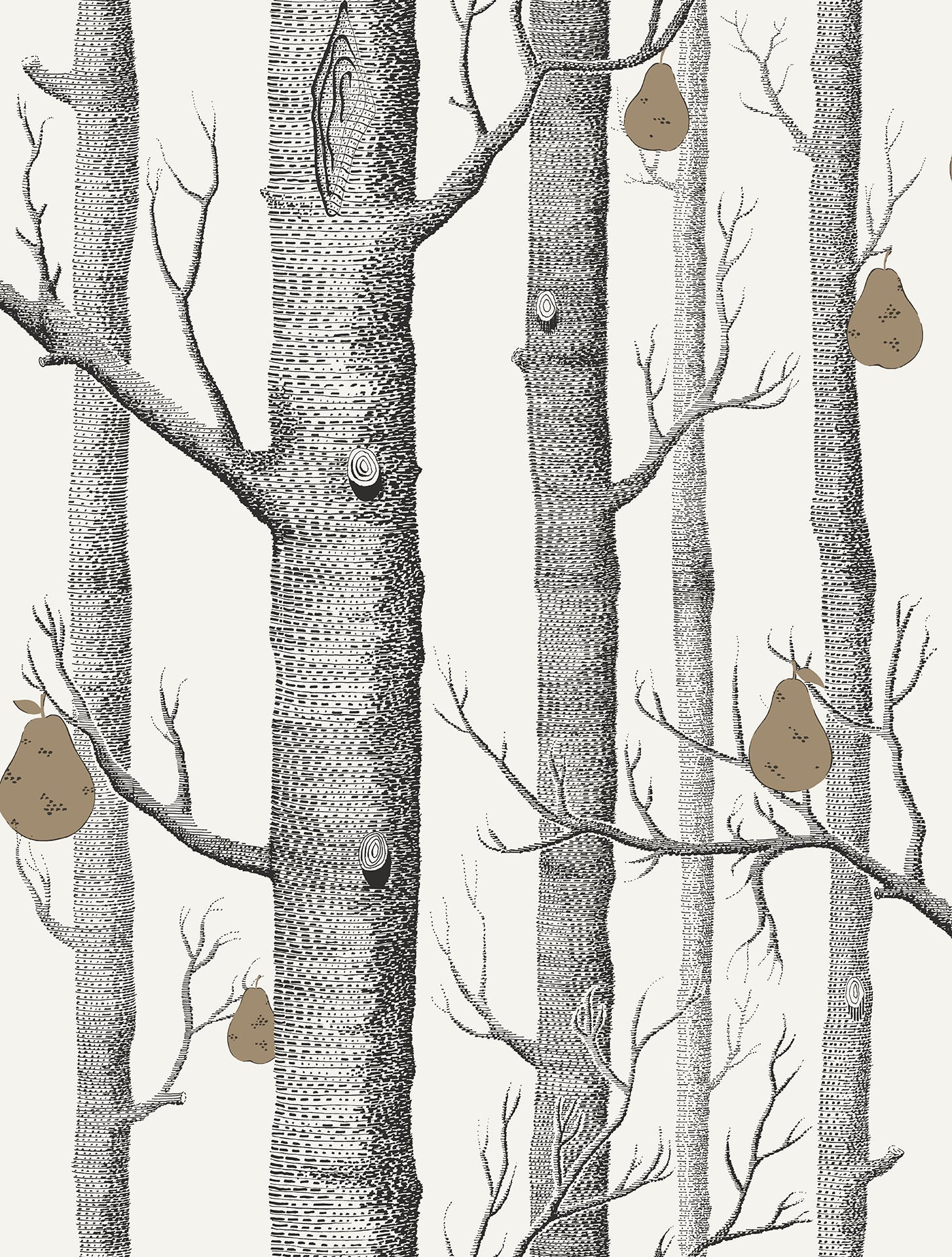 Woods & Pears - Wallpaper Trader