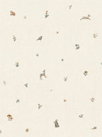 Bambis wallpaper by Coordonné in White, flat swatch