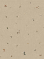 Bambis wallpaper by Coordonné in Beige, flat swatch