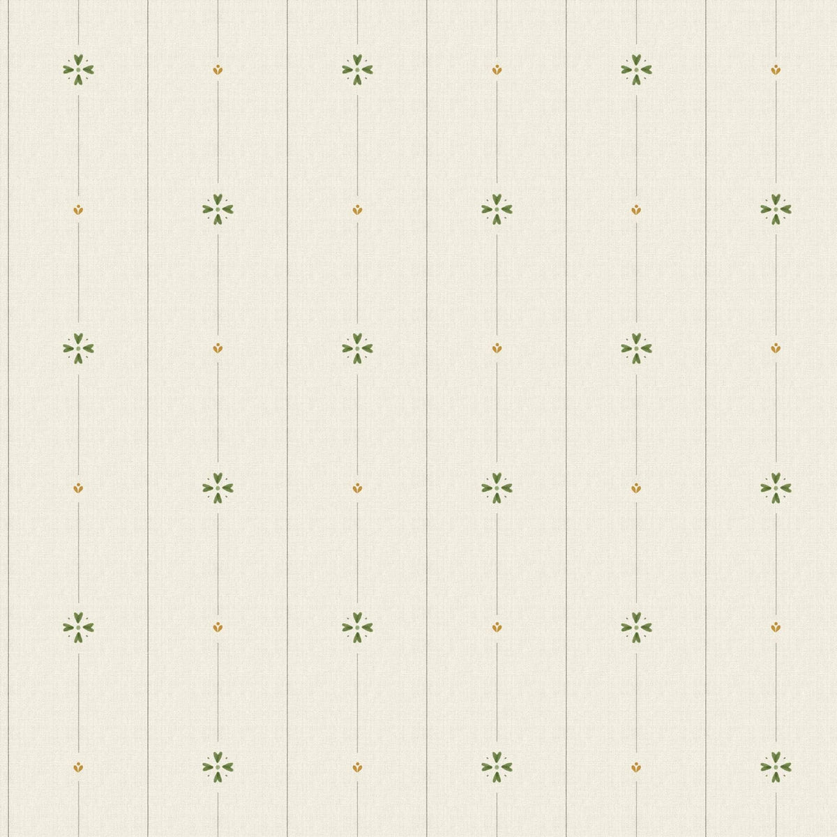 Blouse wallpaper by Coordonné in Green, flat swatch