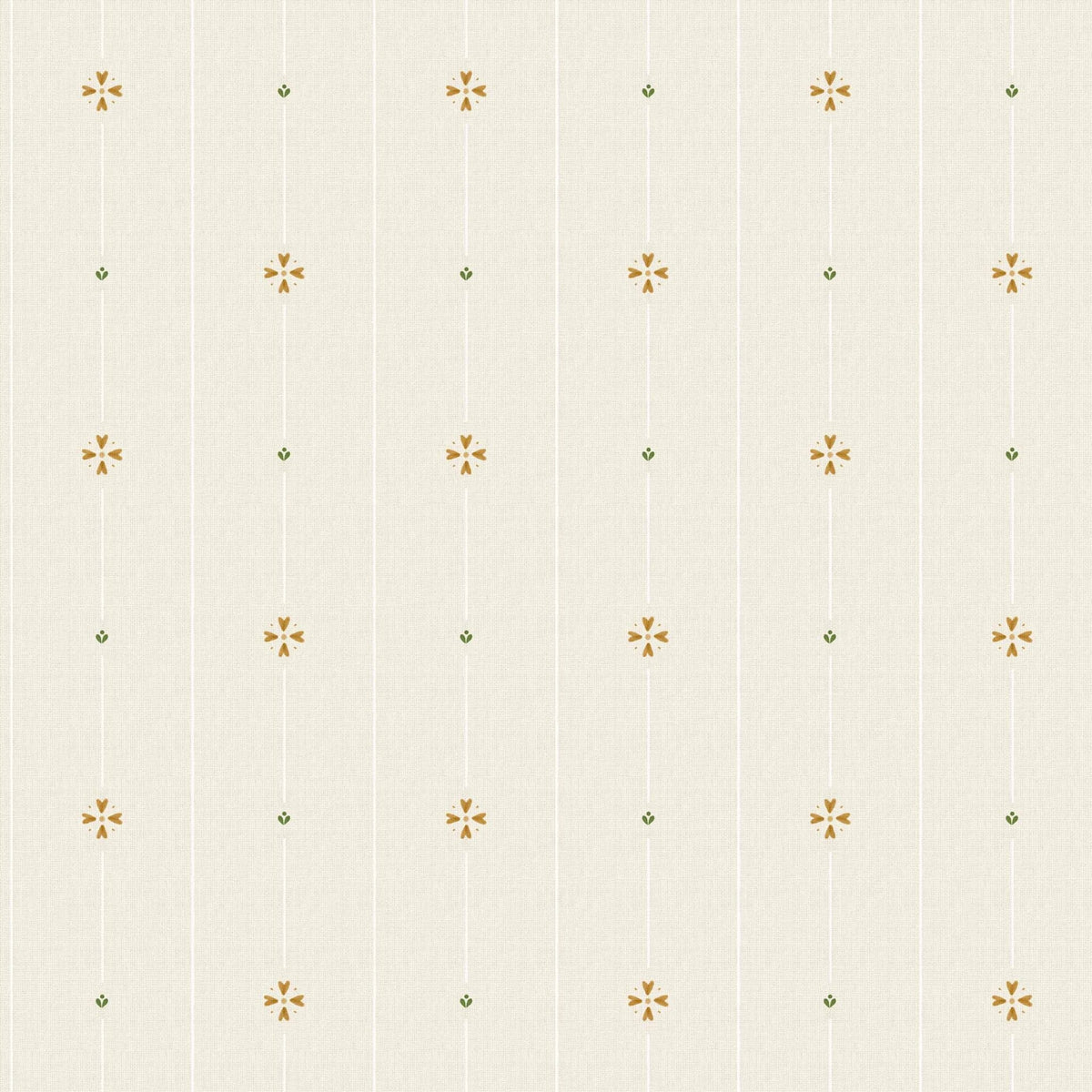 Blouse wallpaper by Coordonné in Yellow, flat swatch