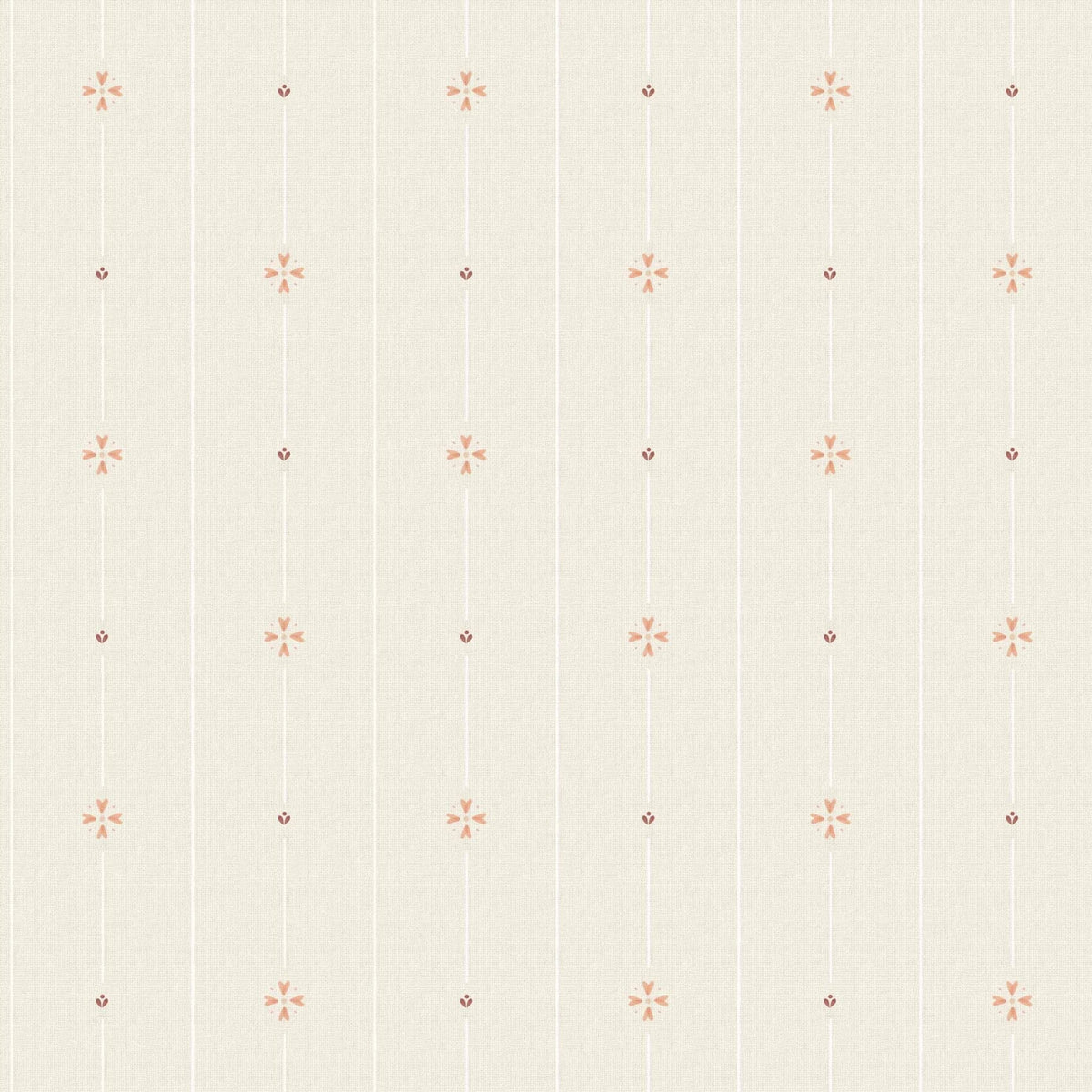 Blouse wallpaper by Coordonné in Pink, flat swatch