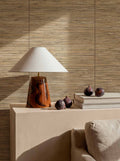 Cañizo wallpaper by Coordonné in Cream, styled room
