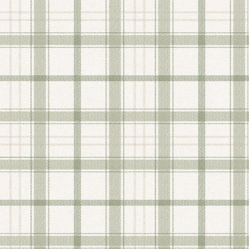 Check 11.5 wallpaper by Coordonné in Green – Matcha, flat swatch