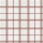 Check 11.5 wallpaper by Coordonné in Pink, flat swatch