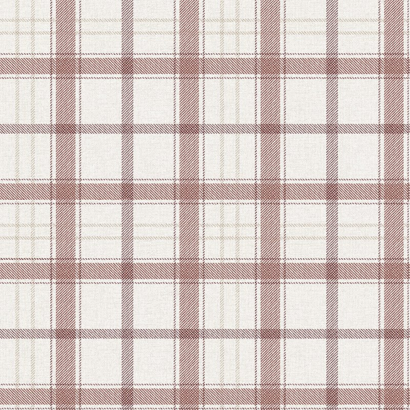 Check 11.5 wallpaper by Coordonné in Pink, flat swatch
