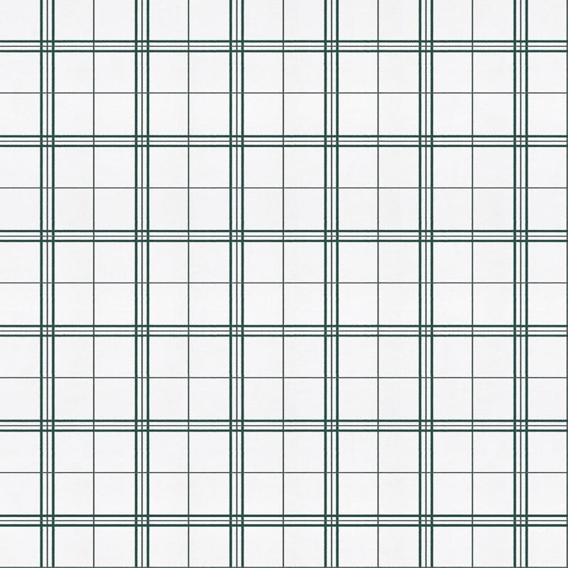 Check 7 wallpaper by Coordonné in Green – Vine, flat swatch