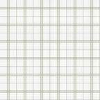 Check 7 wallpaper by Coordonné in Green – Matcha, flat swatch