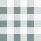 Check 8 wallpaper by Coordonné in Green – Vine, flat swatch