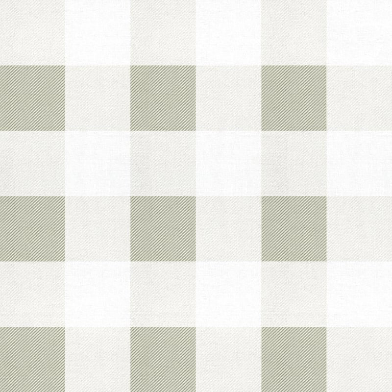 Check 8 wallpaper by Coordonné in Green – Matcha, flat swatch