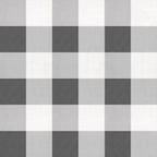 Check 8 wallpaper by Coordonné in Black, flat swatch
