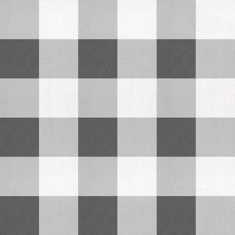 Check 8 wallpaper by Coordonné in Black, flat swatch