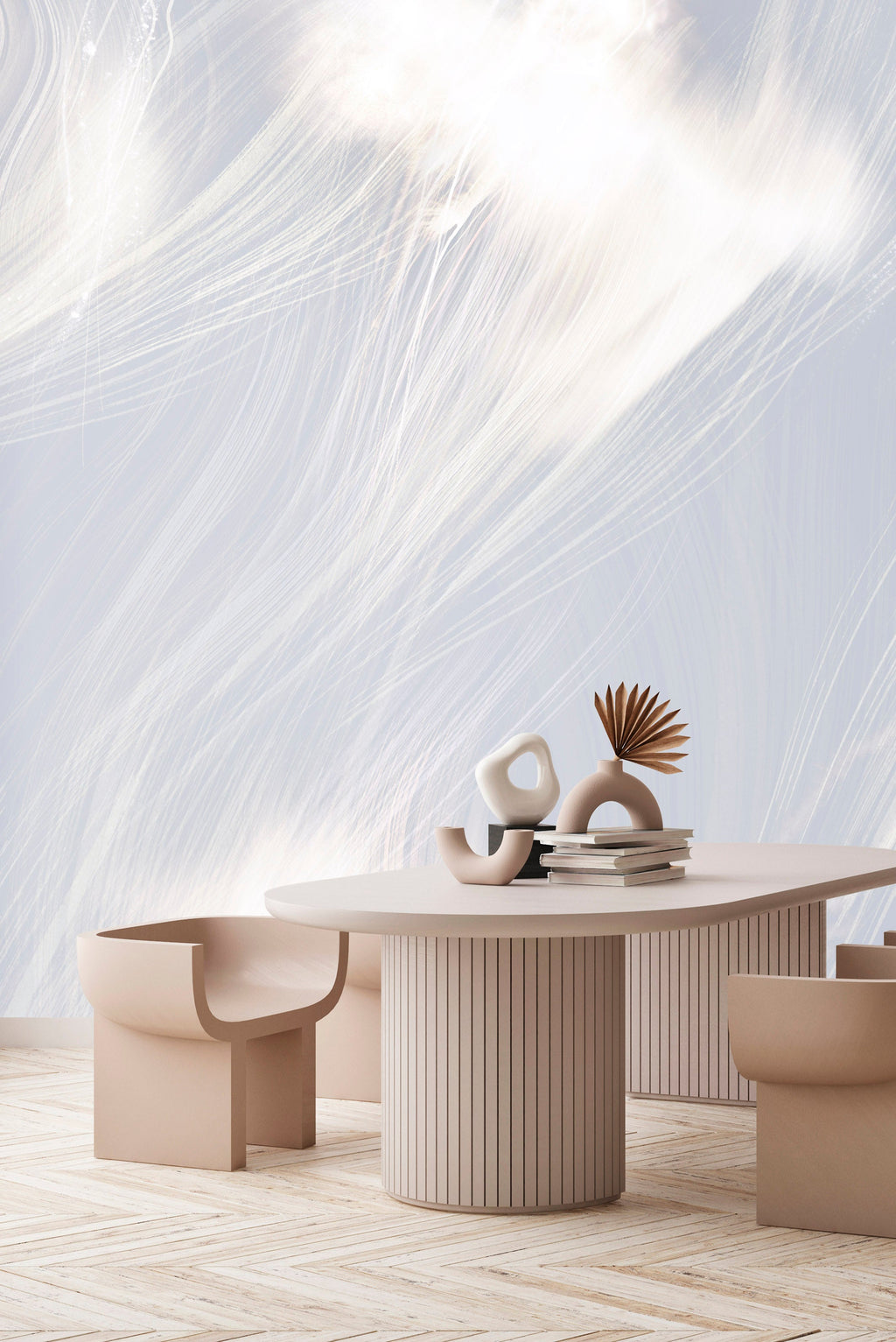 Celestial wallpaper by Emma Hayes – abstract design