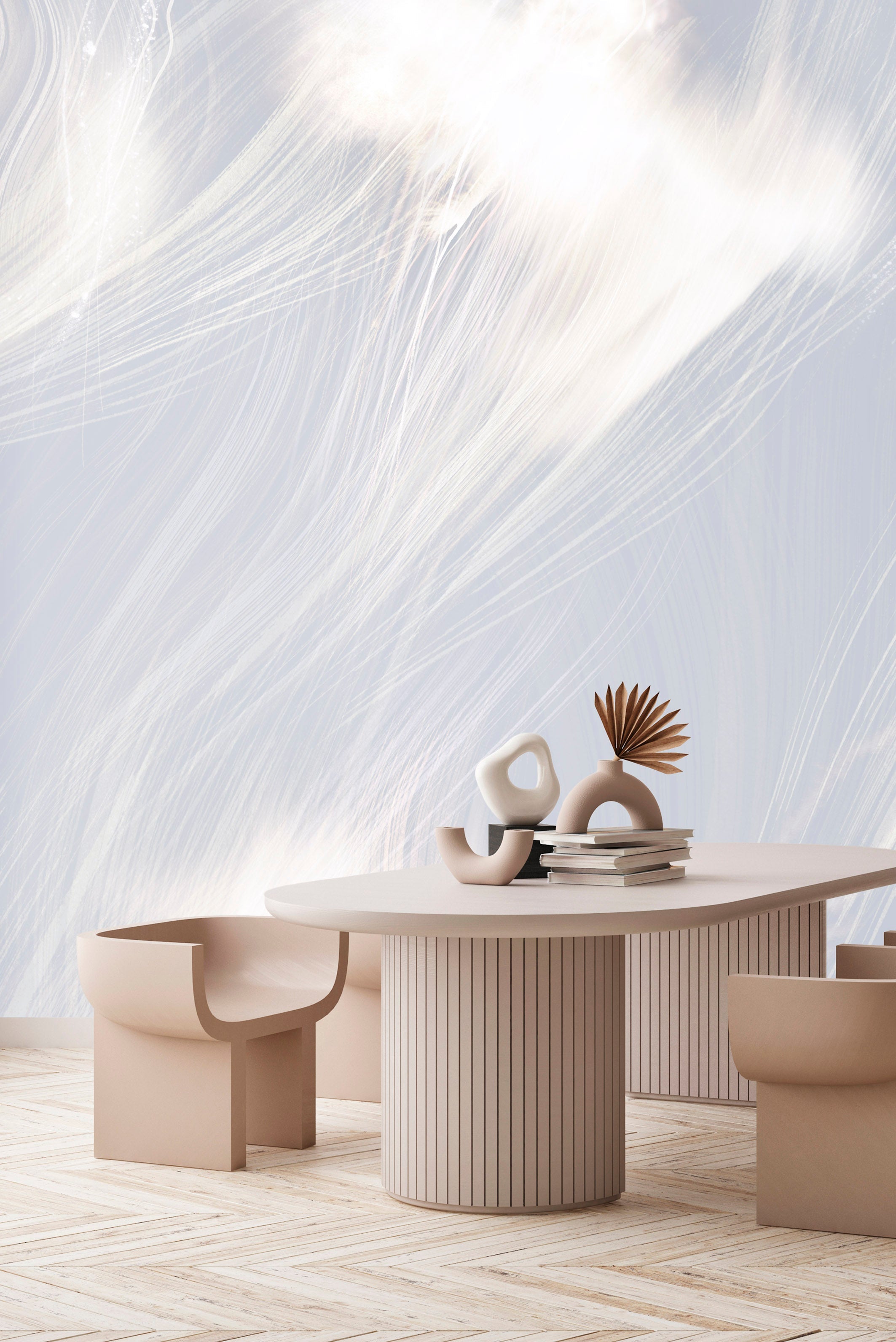 Celestial wallpaper by Emma Hayes – abstract design