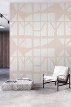 Geo-graphic wallpaper by Emma Hayes – geometric design