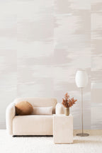 Mirage wallpaper by Emma Hayes – abstract, metallic design