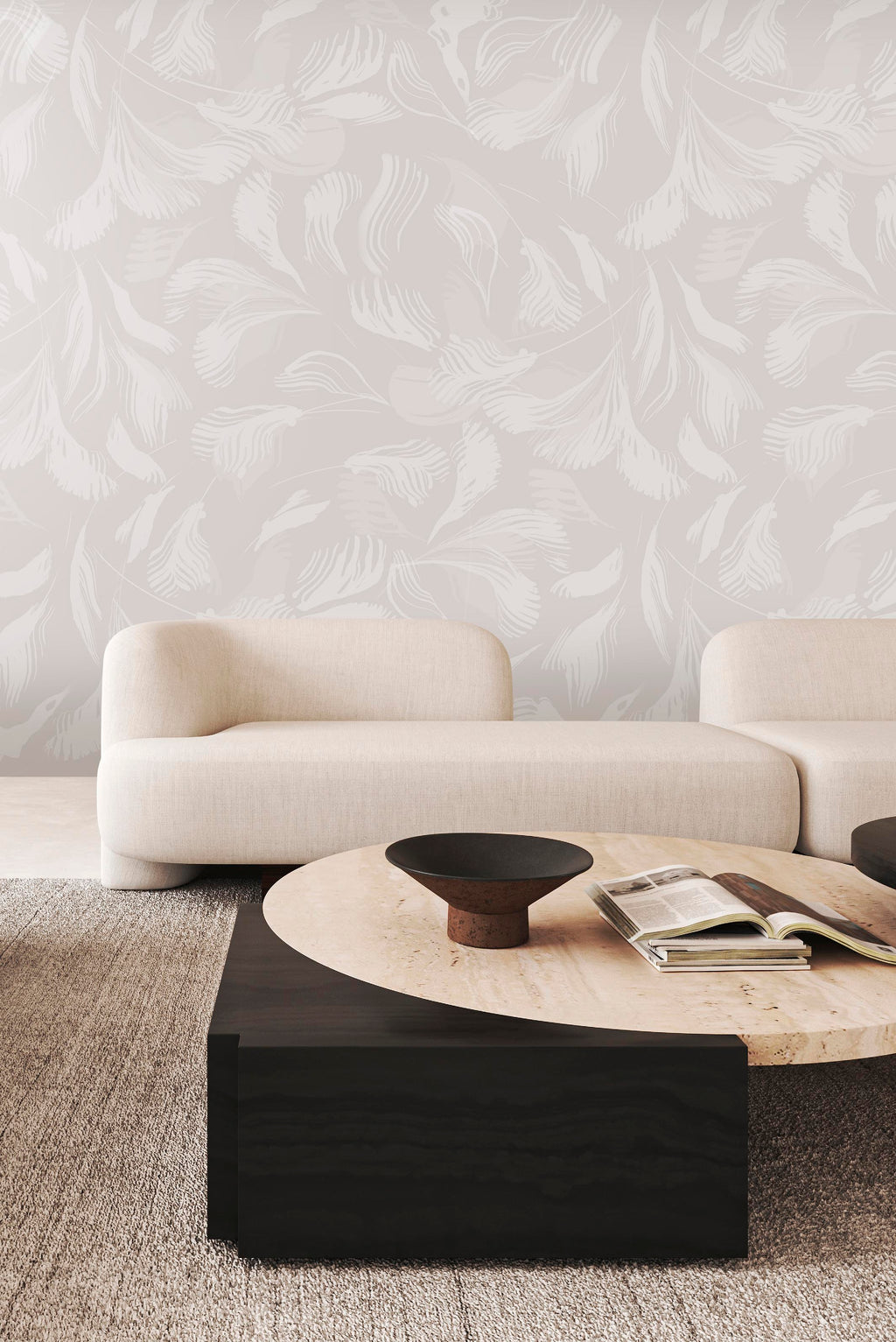 Palm wallpaper by Emma Hayes – botanical, floral design