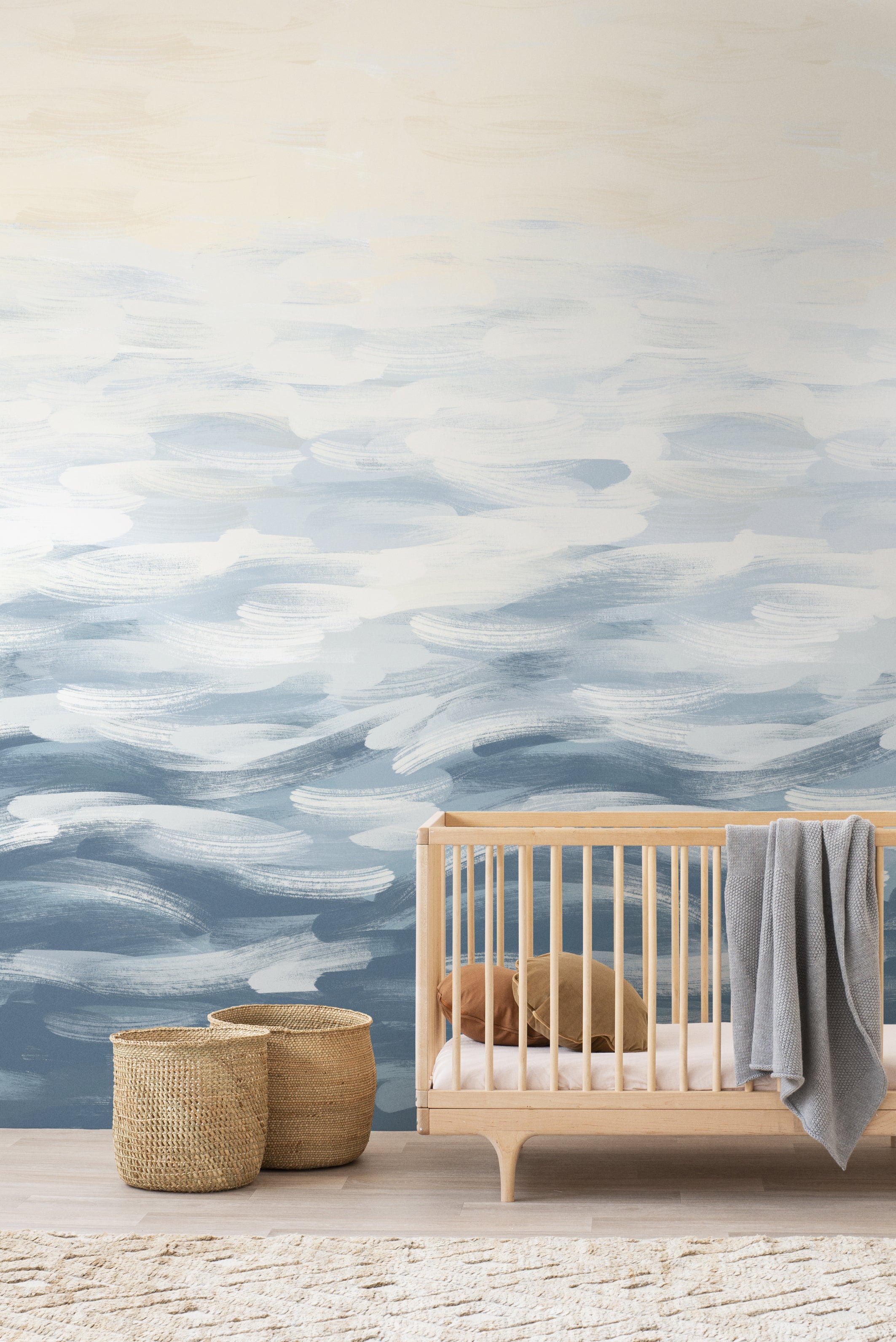 Seascape wallpaper by Emma Hayes – coastal design