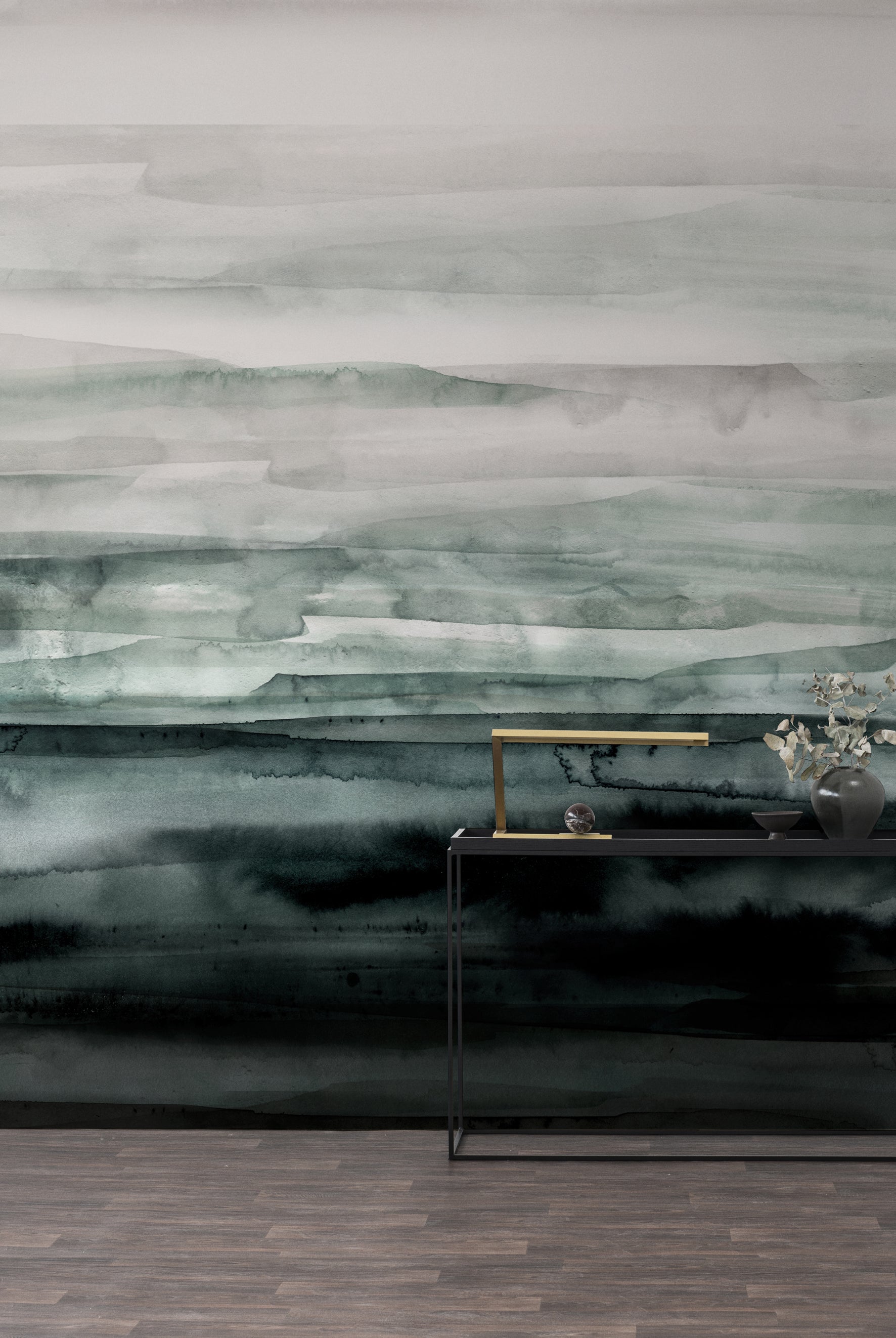 Sediment wallpaper by Emma Hayes – abstract design