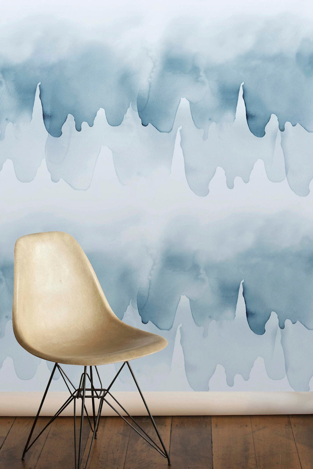 Tidal wallpaper by Emma Hayes – coastal design