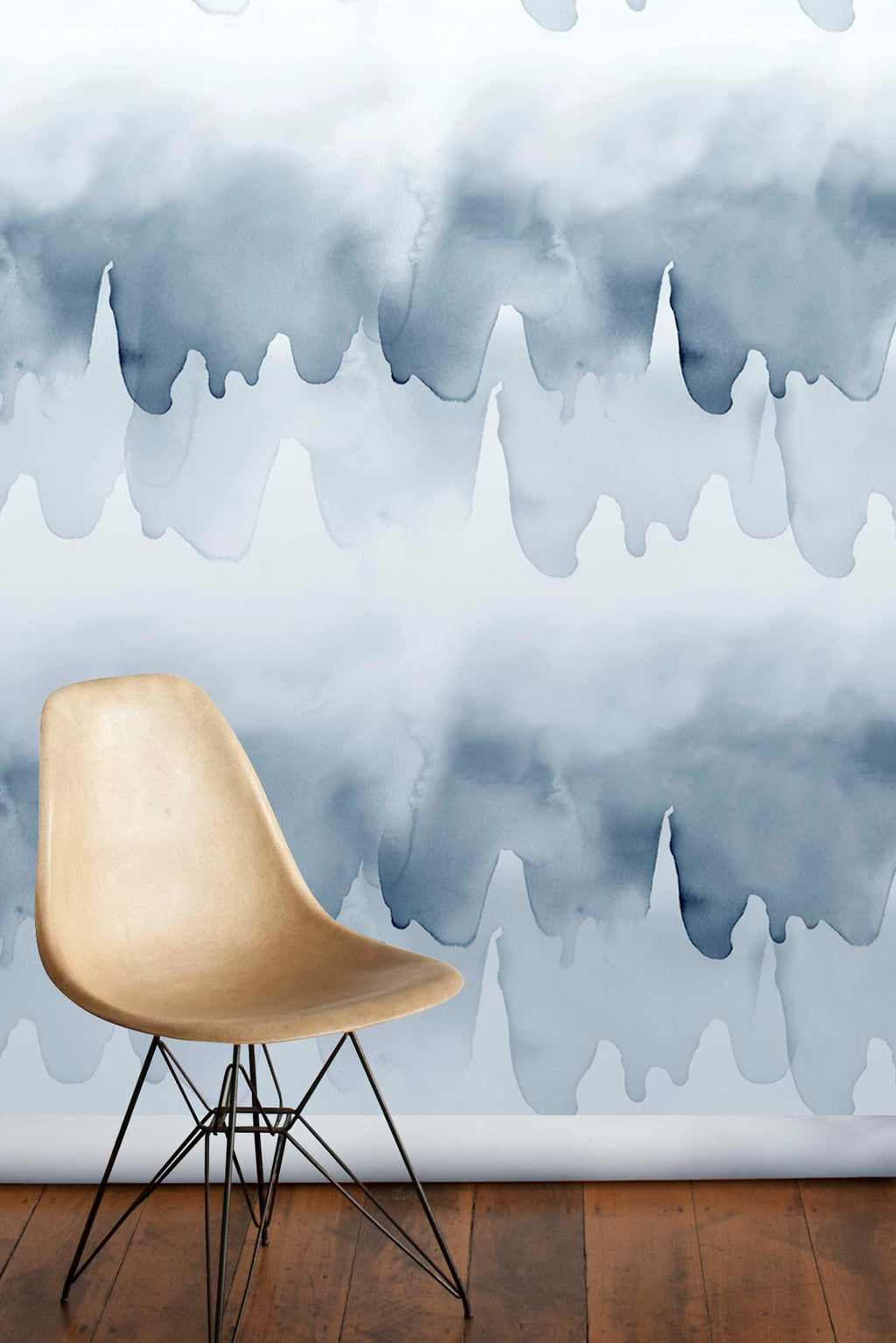 Tidal wallpaper by Emma Hayes – coastal design