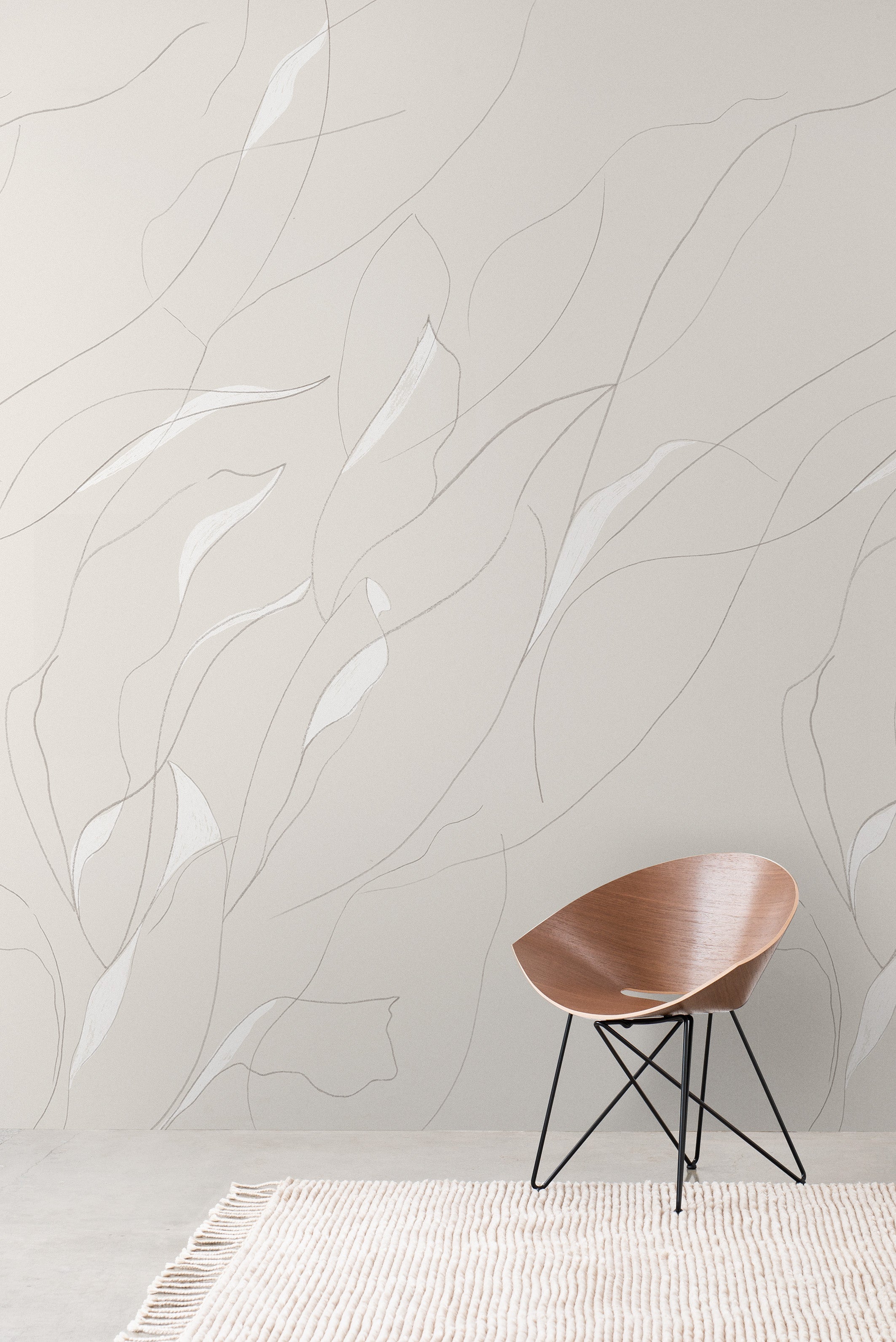 Vine wallpaper by Emma Hayes – botanical design