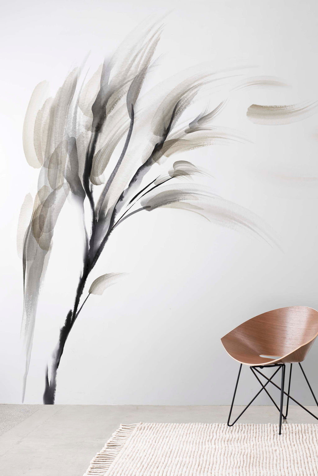 Willow wallpaper by Emma Hayes – botanical design