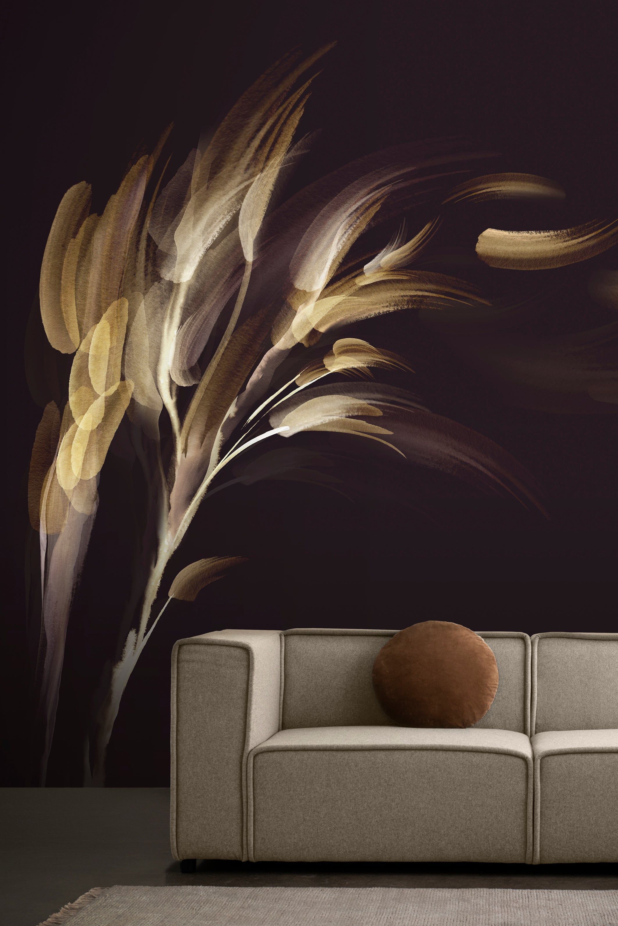 Willow wallpaper by Emma Hayes – botanical design