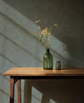Estuco wallpaper by Coordonné in Blue, styled room