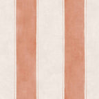 Florentine Stripe wallpaper by Coordonné in Pink, flat swatch