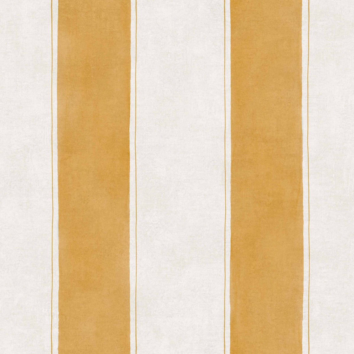 Florentine Stripe wallpaper by Coordonné in Yellow, flat swatch