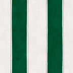 Florentine Stripe wallpaper by Coordonné in Green – Emerald, flat swatch