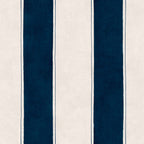 Florentine Stripe wallpaper by Coordonné in Blue – Ultramarine, flat swatch
