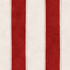 Florentine Stripe wallpaper by Coordonné in Red, flat swatch