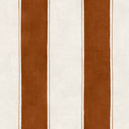 Florentine Stripe wallpaper by Coordonné in Brown, flat swatch