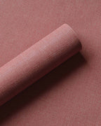 Lin wallpaper by Coordonné in Pink – Coral, roll close-up