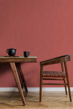 Lin wallpaper by Coordonné in Pink – Coral, styled room