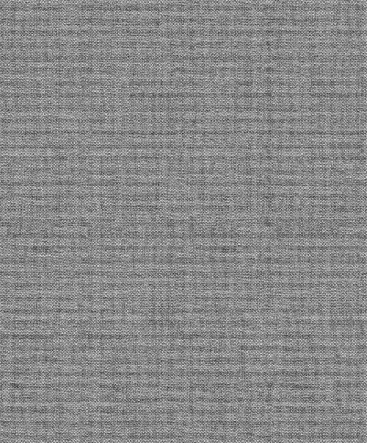 Lin wallpaper by Coordonné in Grey – Steel, flat swatch