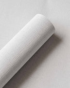 Lin wallpaper by Coordonné in White, roll close-up