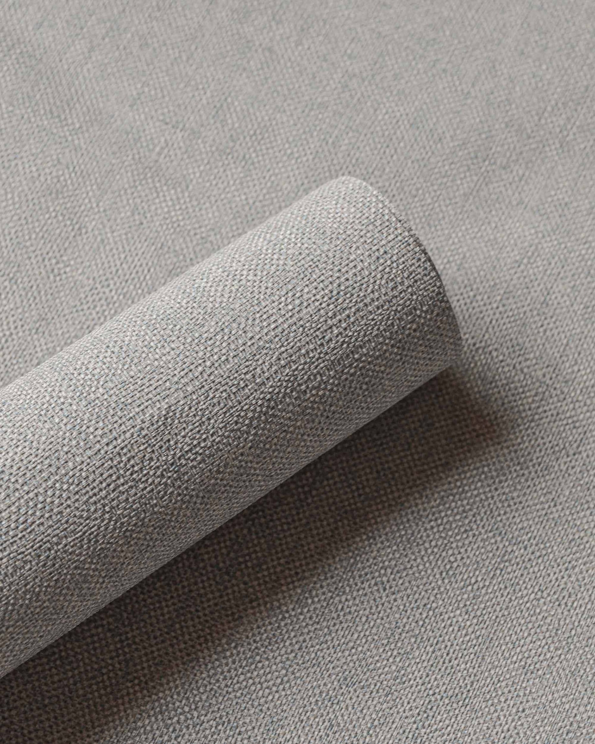 Lin wallpaper by Coordonné in Grey – Glacier II, roll close-up